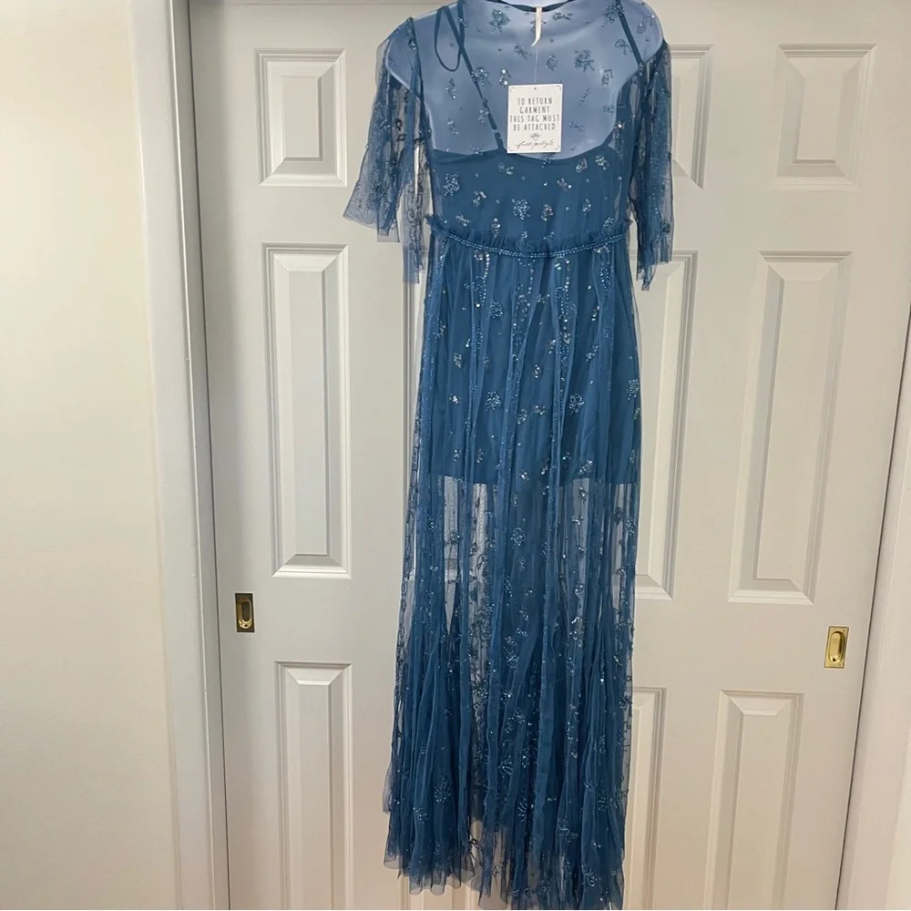 Free People Sascha Sequin Maxi Dress